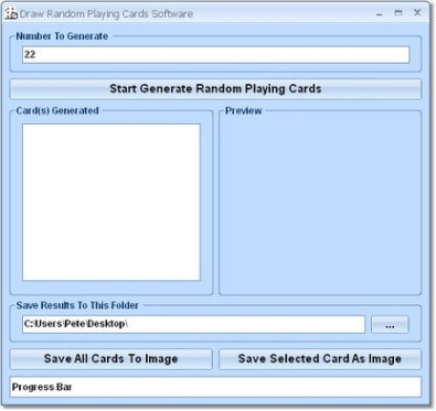 Key генератор для  Random Playing Card Generator Software