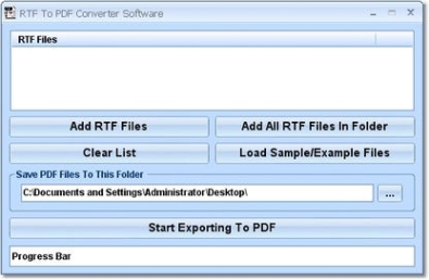 Ключ для RTF To PDF Converter Software