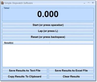 Simple Stopwatch Software генератор серийного номера