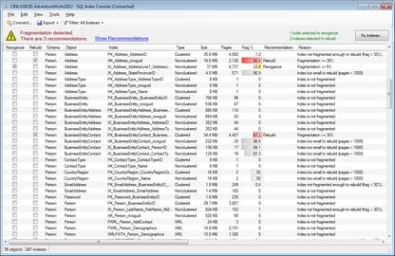 SQL Index Console генератор ключей