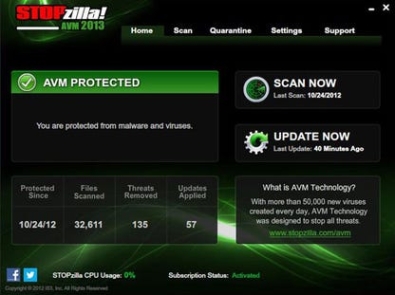 Stopzilla AntiVirus ключ активации