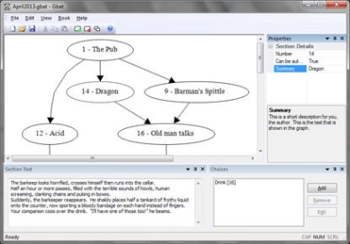 Ключ для The GameBook Authoring Tool