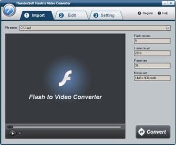 ThunderSoft Flash to Video Converter ключ бесплатно