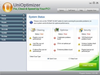 UniOptimizer Key генератор