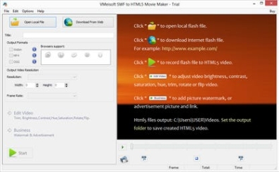 VMeisoft SWF To HTML5 Movie Maker Key генератор
