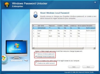 Генератор ключей (keygen)  Windows Password Unlocker Enterprise