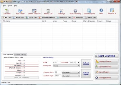 Word Count Manager ключ бесплатно